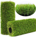 Artificial Grass Rug Outdoor Indoor 9FTX78FT Fake Grass Carpet Green Synthetic by NINXIANG