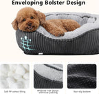 SIWA MARY Medium Dog Bed for Medium Large Dogs, Rectangle Dog Bed Medium Size - Image 5