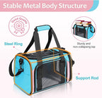 Discala Cat Dog Carrier Up to 15 Lbs TSA Airline Approved Pet Carrier - Image 7