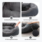 INVENHO Small Dog Bed for Small Dogs, Cat Beds for Indoor Cats Washable - Image 3