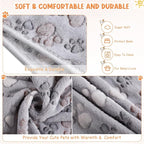 Tatuo 4 Pcs Dog Blanket for Pet Cat Blankets Indoor Puppy Teething Stuff Toys - Image 6