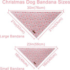 Valentine Dog Bandana - Image 3