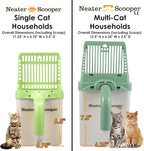Neater Pet Brands Neater Scooper Standard Cat Litter Scoop, 60 Refill Bags – - Image 5