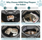 Dog Cat Playpen, Portable Puppy Pet Crate Indoor - Image 3