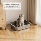 Large Stainless Steel Litter Box - Image 7
