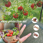 Poray Large Tunnel 8.2'x4' Plant Netting Cover, 6FT Tall Crop Cage Tomato - Image 7