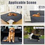Smiry Waterproof Dog Bed Cover Blanket 40x80, Soft Reversible Pet Blanket - Image 5