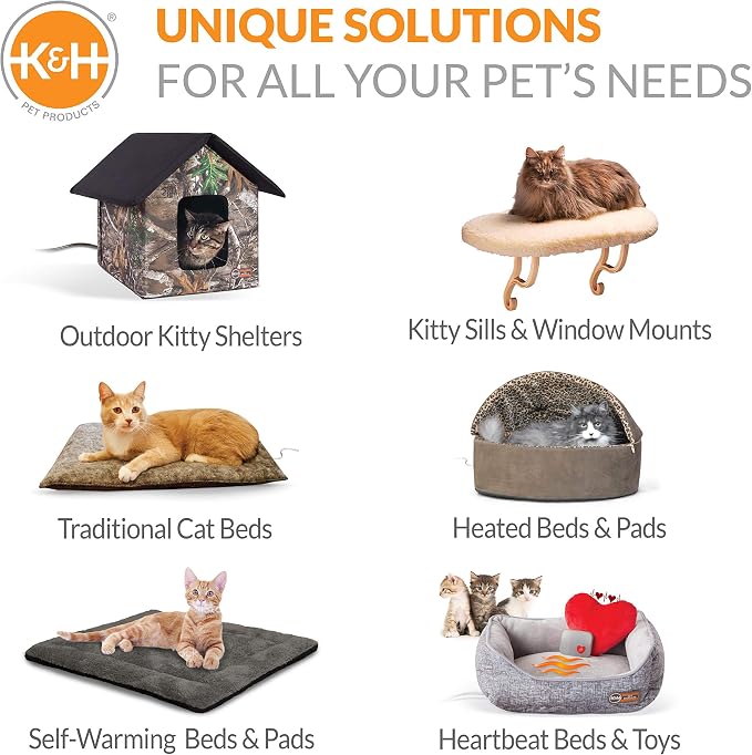 K&H Pet Products EZ Mount Cat Window Perch Kitty Sill Scratcher Cradle - Image 8