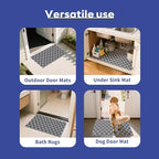 Cooyes Large Dog Food Mat 24"×36", Ultra-Absorbent Dog Bowl Mat - Image 9