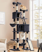 Yaheetech Cat Tree, 82.5in Extra Large Tower w/Cute Perches, Cozy Condo by Yaheetech