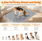 Washable Pee Pads for Dogs Large 48" x 48" 2-Pack Reusable Puppy Pads Pet - Image 8