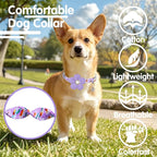 Large Dog Collar with Flower, Dog Collars - Image 4