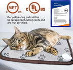 Cat Heating Pad Round with Smart Thermostat Switch and Power Line Protection - Image 6