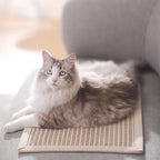 FUKUMARU Cat Scratcher Mat, 23.6 X 15.7 Inch Natural Sisal Cat Scratch Mats - Image 5