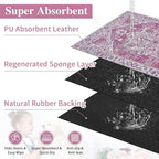 famibay Dog Food Mat, Absorbent Cat Dog Mats - Image 4