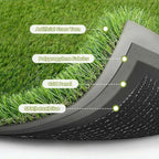 Artificial Grass Rug Indoor Outdoor, 7 x 15FT Faux Grass Turf - Image 2