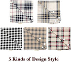 5PCS Dog Bandanas with Button - Image 6