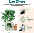 Good Pet Stuff Hidden Litter Box Planter, Decorative Cat Litter Enclosure - Image 7
