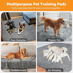 Washable Dog Pee Pads 24x36 2Pack Reusable, Absorb Dog Mats Non-Slip - Image 4