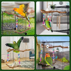 Bird Swing Toys, Standing Bird Perch - Image 2