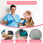 Cat Cone Soft Collar, Adjustable Cat Recovery Collar - Image 6