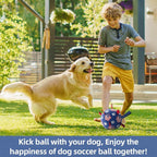 QDAN Dog Toys, Soccer Ball - Image 2