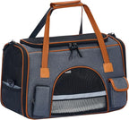 Pesen 18x11x11 Inches Cat Carrier– Fits Pets Up to 16 lbs, Anti-Collapse Design by Unknown