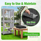Kingling Outdoor Cat House Cover, Waterproof and Dustproof Protection Cover - Image 8