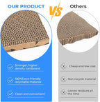 Mini Cat Scratching Board Small Cat Scratcher Cardboard Cat Scratchers - Image 6