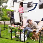 NEWBULIG Dog Playpen 16 Panels 24" Height Foldable Heavy Duty Metal Dog - Image 7