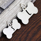 Ultra Joys Custom Personalized Dog ID Tag, Brushed Stainless Steel Bone Dog Tag - Image 7