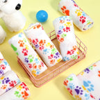 Tatuo 12 Pieces Puppy Blanket for Litter Dog Bulk Summer Throw Blanket Puppy - Image 7