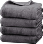 Onarway Dog Blanket Washable for Puppy: 4 Packs Dog Blankets 40”x28” by Onarway