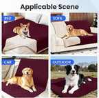 Waterproof Dog Blanket, Non-Slip Soft Pet Bed Cover, Couch Cover - Image 5
