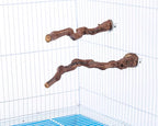 2 pcs 9.8 inch Bird Perches Stand Natural Wood Bird Perches, Birdcage Wood - Image 7