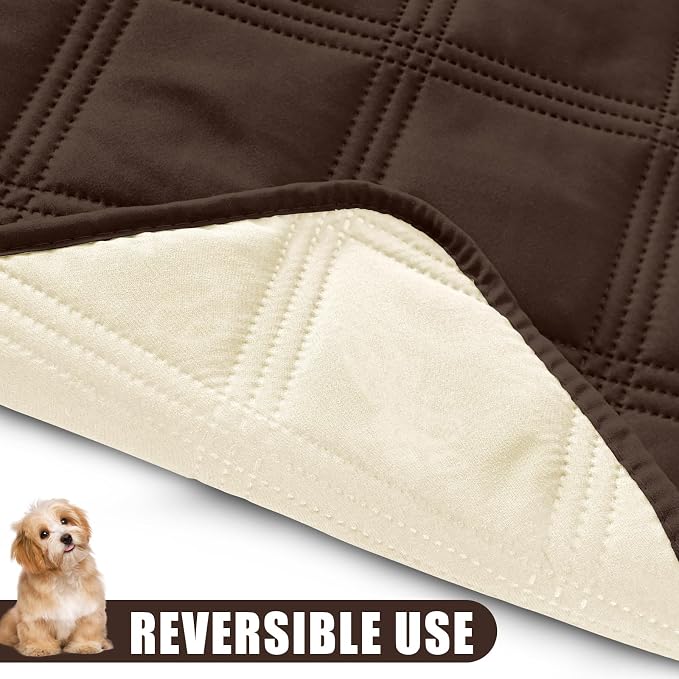 Smiry Waterproof Dog Bed Cover Blanket 40x50, Soft Reversible Pet Blanket - Image 3