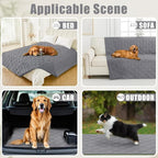 Smiry Waterproof Dog Bed Cover Blanket 40x90, Soft Reversible Pet Blanket - Image 5