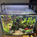 Magnetic Aquarium lid Fish Tank Hood top Cover Anti-Jumping net Cover mesh to - Image 8