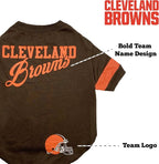 NFL Cleveland Browns Dog & Cat T-Shirt, Medium. Football PET TEE - Image 5