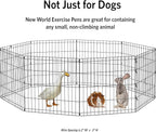 MidWest Homes for Pets Folding Metal Puppy / Dog Exercise Pen, Indoor/Outdoor - Image 6