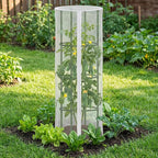 2 Pcs Garden Bird Netting for Round Plant Cage, Tomato Trellis Insect Bird - Image 6