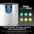 Shark Air Purifiers For Home Pets, 2 Pack, Pet Hair, HEPA Air Filter, 500 Sq Ft - Image 9