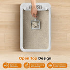 2PACK Stainless Steel Litter Box, Extra Large Litter Boxes - Image 6