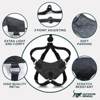 Houdini™ Escape Proof Cat Harness and Leash Set by OutdoorBengal – Tactical Vest - Image 8