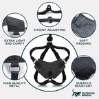 Houdini™ Escape Proof Cat Harness and Leash Set by OutdoorBengal – Red - Image 8