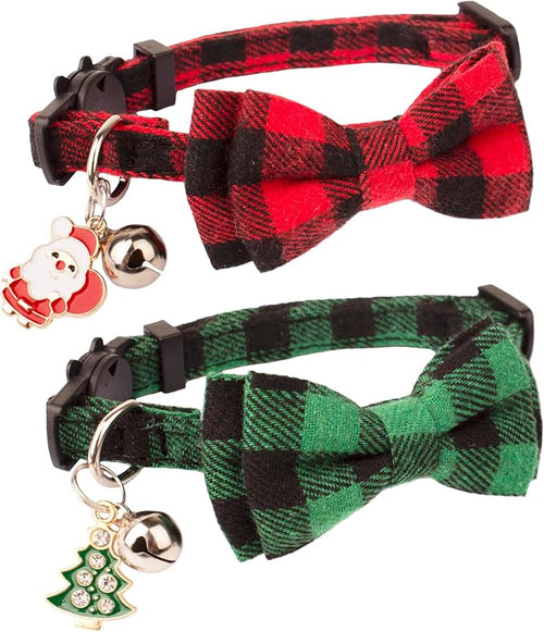 ADOGGYGO Christmas Cat Collars Breakaway - Image 2