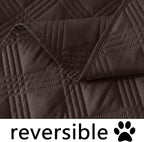 hyha Waterproof Dog Blanket, Reversible Pet Bed Blanket, Soft Sofa Couch Cover - Image 9