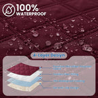 Waterproof Couch Covers for Pets, Waterproof Dog Bed Cover, Anti-Slip Soft Dog - Image 2