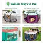 Furhaven Portable Dog Playpen, Cat Playpen, Pet Playground, Kennel Foldable - Image 7