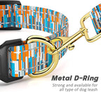 Reflective Dog Collar for Large Dogs, Cute Boho Adjustable Heavy-Duty Nylon - Image 5